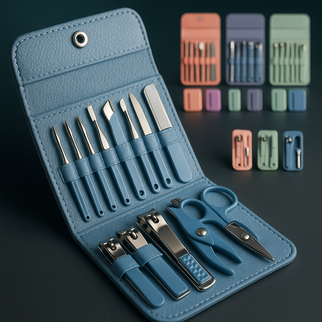 Kit Premium 16 peças – Cortadores e Acessórios de Unhas