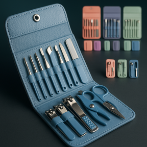 Kit Premium 16 peças – Cortadores e Acessórios de Unhas