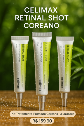 Celimax Retinal Shot Coreano – Tratamento Premium com Super Oferta de Lançamento