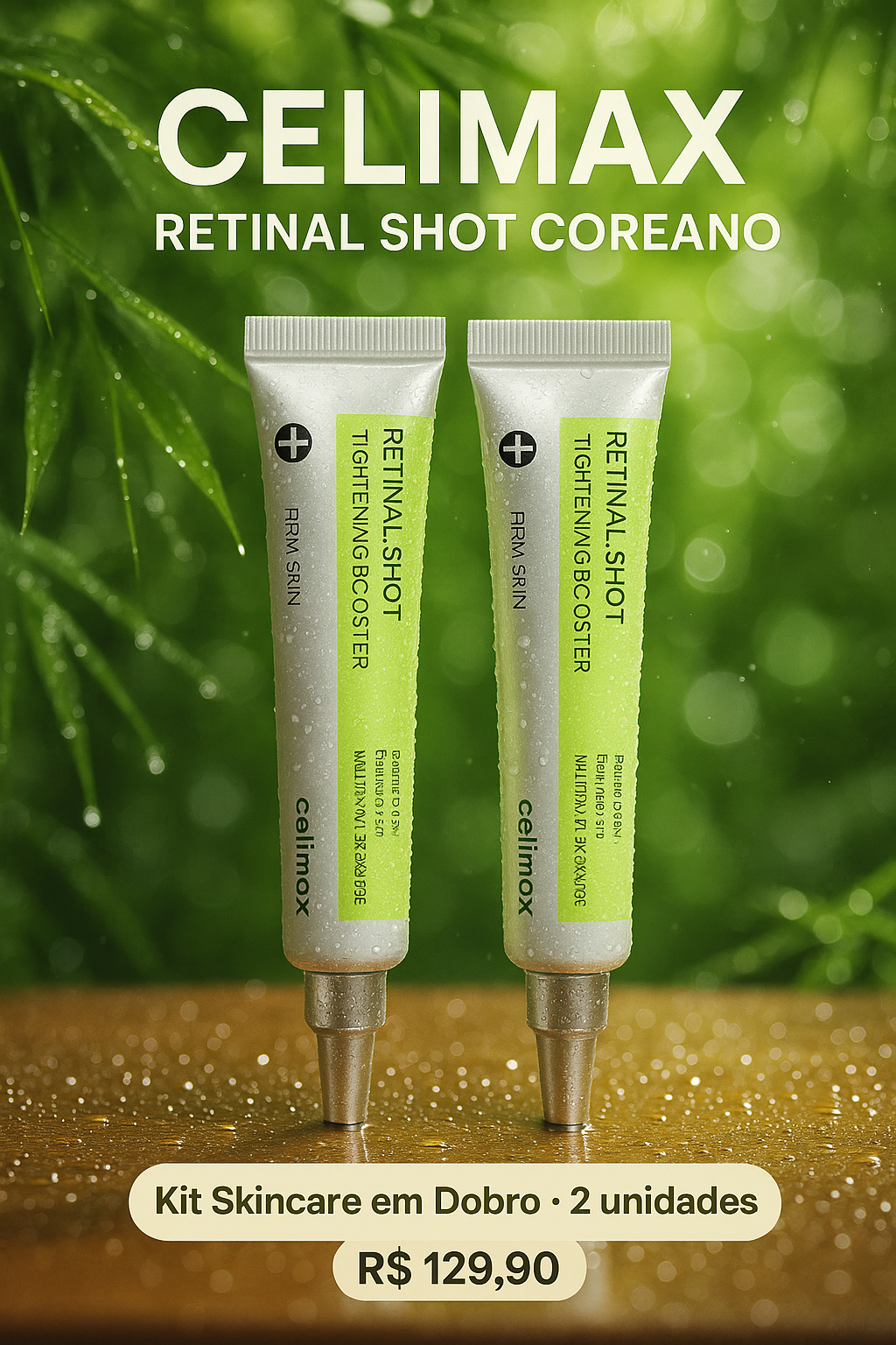 Celimax Retinal Shot Coreano – Tratamento Premium com Super Oferta de Lançamento